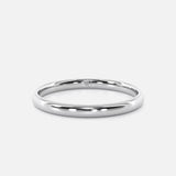 Classic court wedding band