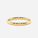 Classic court wedding band