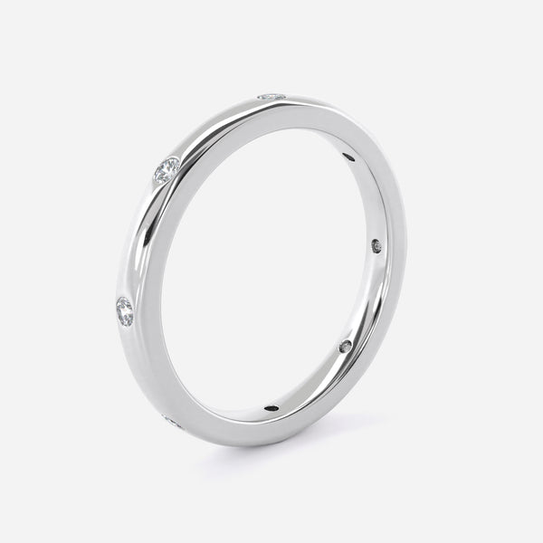 Flush Set Wedding Ring