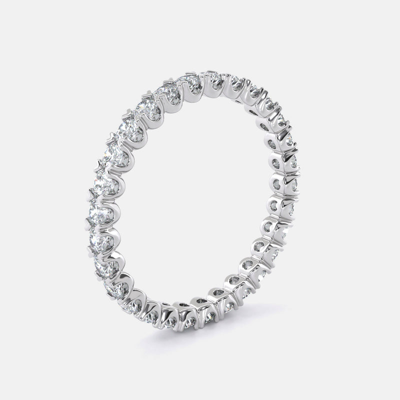 Prong Set Diamond Eternity Ring