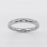 Flush Set Wedding Ring