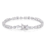 Milan Multi-Shape Diamond Tennis Bracelet